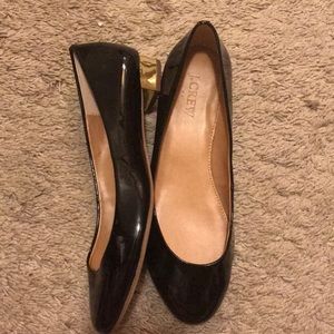 J.Crew Patent Flats